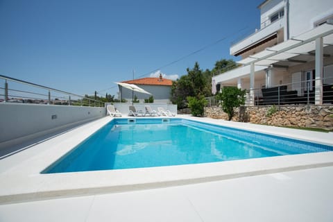 Pool view, Swimming pool, Swimming pool, sunbed