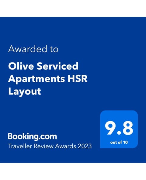 Olive Serviced Apartments HSR Layout Condo in Bengaluru