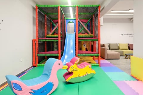 Children play ground, Game Room, Kids's club, young children, Family, Family