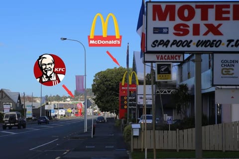 Motel Six Motel in Whangārei