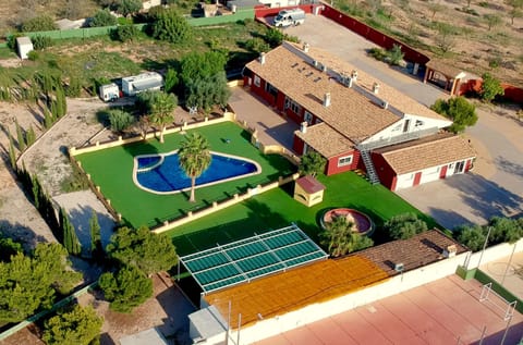 Bird's eye view, Swimming pool