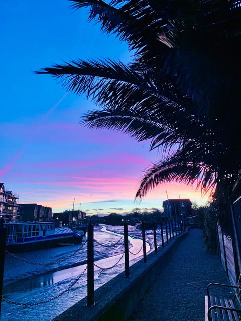 River view, Sunset