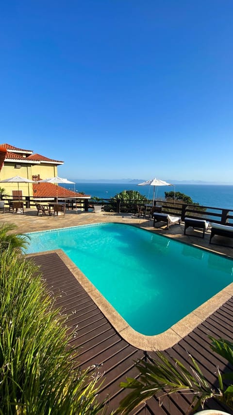 Day, Pool view, Sea view, Swimming pool