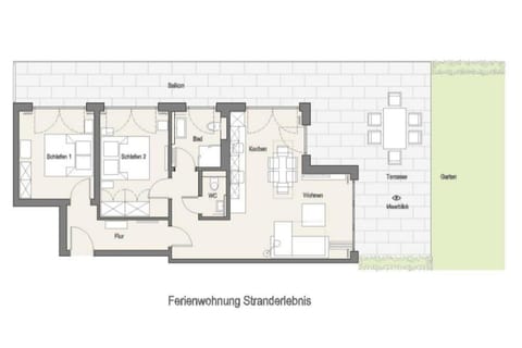 Ferienwohnung Stranderlebnis Apartment in Scharbeutz