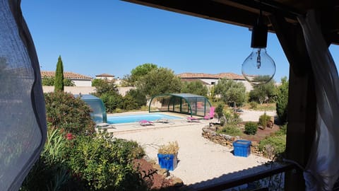 Balcony/Terrace, Garden view, Pool view