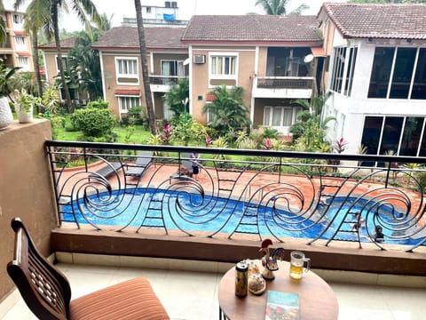 Balcony/Terrace, Pool view