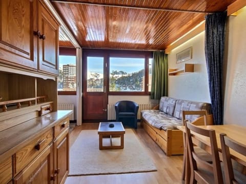 Appartement pour 7/8 pers. au pied des pistes à Plagne Centre, proche commerces, avec balcon et casier à skis. - FR-1-455-45 Apartment in Mâcot-la-Plagne