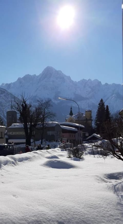 Day, Natural landscape, Winter, Mountain view