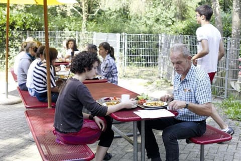 People, Balcony/Terrace, group of guests