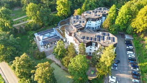 Property building, Bird's eye view, Location, Parking