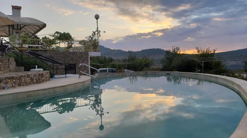 Patio, Summer, Beach, Swimming pool, Sunrise