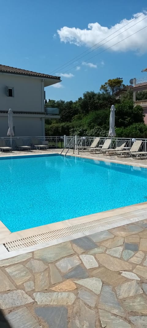 Pool view, Swimming pool, sunbed