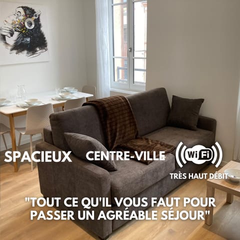 Premium Appart Albi Condo in Albi