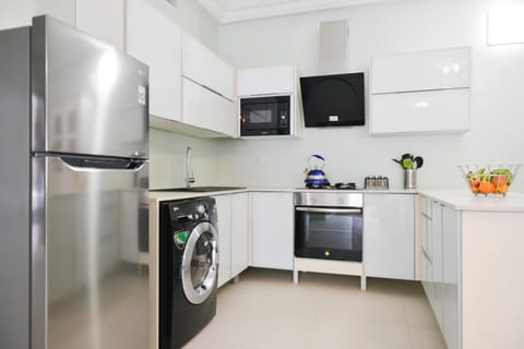 Kitchen or kitchenette, minibar, pet friendly, stove, washing machine