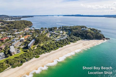 The Helm 8 hear the waves from Shoal Bay Beach Apartment in Shoal Bay