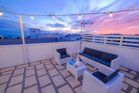 Patio, Balcony/Terrace, Sea view, Sunset