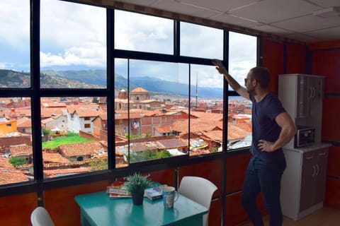 People, View (from property/room), Balcony/Terrace, Dining area, Mountain view