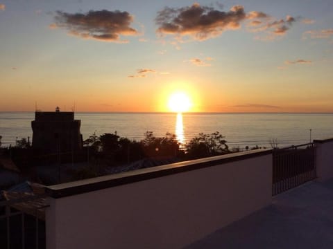 Natural landscape, Sea view, Sunset