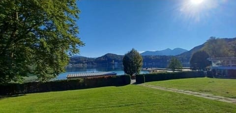 Garden, Lake view, Mountain view