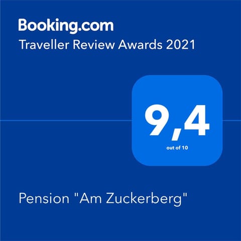 Pension "Am Zuckerberg" Condo in Gera