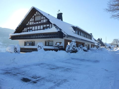 Property building, Facade/entrance, Winter