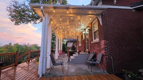 Property building, Patio