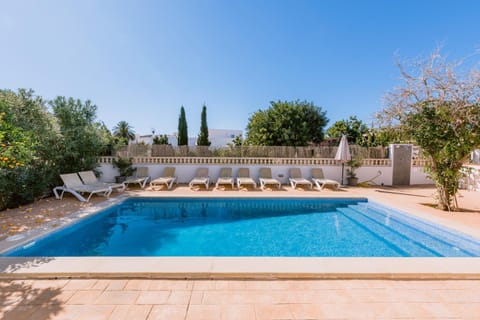 Villa Torres is a great villa only a 10 minute walk from the centre of Playa den Bossa Villa in Ibiza