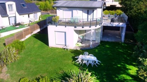 Maison de 3 chambres avec vue sur la mer jardin amenage et wifi a Plougastel Daoulas a 2 km de la plage House in Finistere