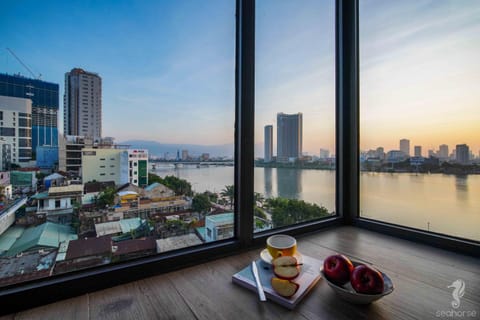 City view, River view, Sunrise