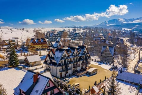 Property building, Day, Natural landscape, Bird's eye view, Winter