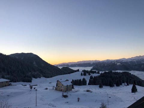 Natural landscape, Winter, Hiking, Mountain view