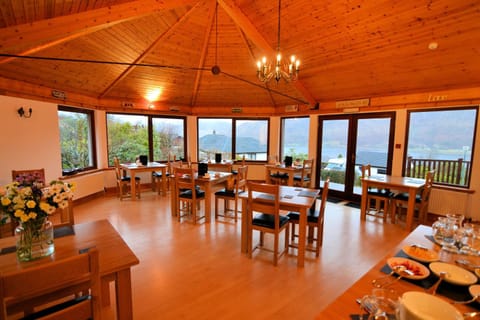 Property building, Dining area, Garden view