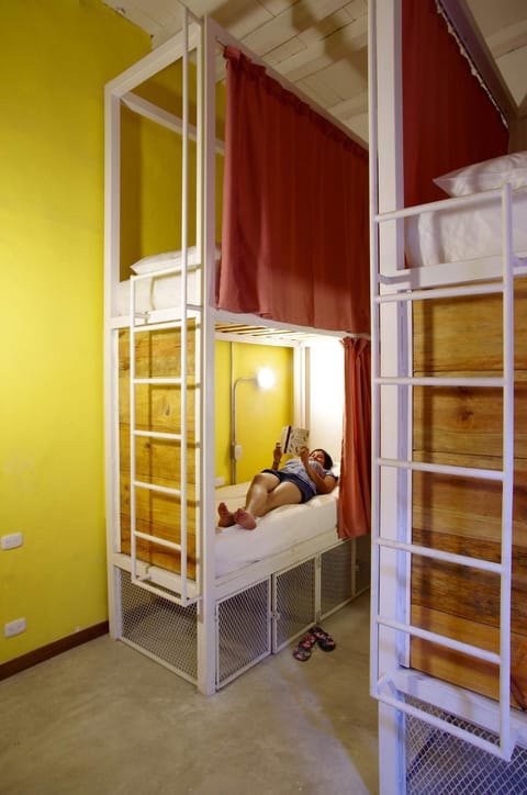 Photo of the whole room, bunk bed