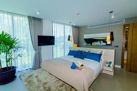 Oceanstone by Holy Cow, 2-BR, 75 m2, garden view Condo in Choeng Thale