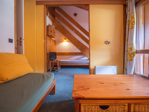 Studio divisible + mezzanine, pied des pistes, 5 pers, Valmorel - FR-1-356-197 Apartment in Les Avanchers-Valmorel