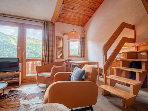 Duplex 3 pièces, Accès pistes, WIFI, Animaux acceptés - FR-1-356-281 Apartment in Les Avanchers-Valmorel