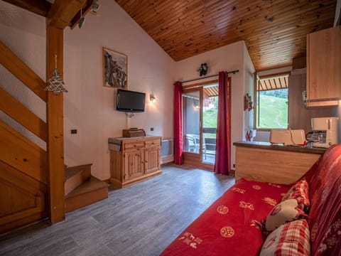 Appartement spacieux avec balcon, animaux acceptés - Valmorel - FR-1-356-298 Apartamento in Les Avanchers-Valmorel