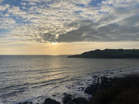 Ground Floor - view of Lighthouse, Garden and Parking Apartment in Wales