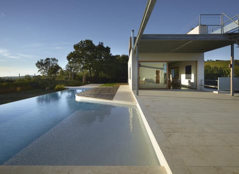 Property building, Pool view, Swimming pool