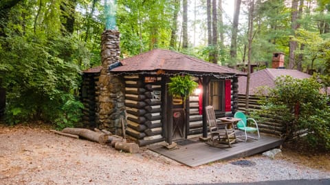 Log Cabin Motor Court Nature lodge in Woodfin