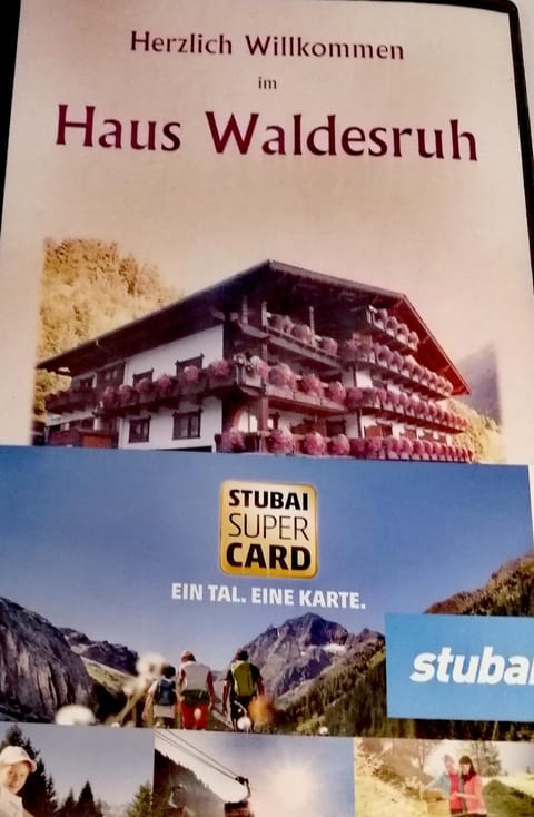 Haus Waldesruh Eigentumswohnung in Neustift im Stubaital