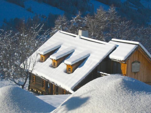 Property building, Winter, On site, Sunrise