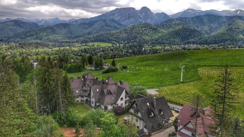 Bird's eye view, Mountain view