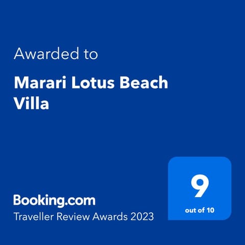 Marari Lotus Beach Villa Alojamiento y desayuno in Kerala