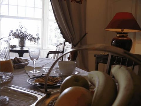 Food close-up, Dining area