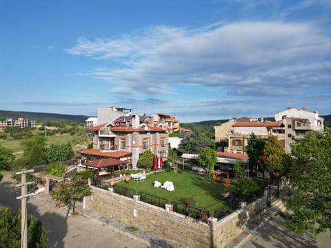 Property building, Natural landscape, Bird's eye view