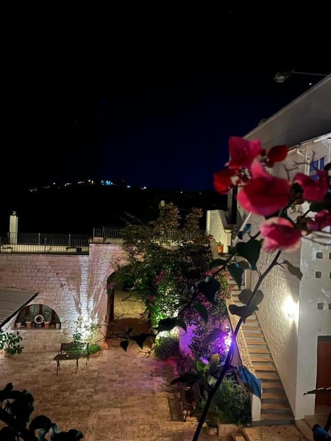 Patio, Night, View (from property/room), Garden view