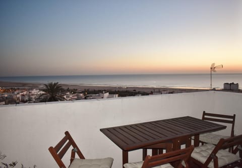 Balcony/Terrace, Beach, Autumn, Sea view, Sunset