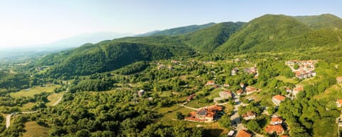 Natural landscape, Bird's eye view, Mountain view