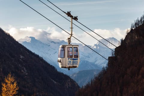 Natural landscape, Winter, Mountain view